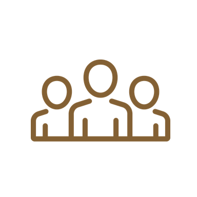 Group of three people icon